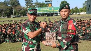 Asops Panglima TNI Mayjen TNI Muhammad Nur Rahmad, S.I.P, Riksiapops Satgas Pamtas Mobile Yonif MR 411 Kostrad