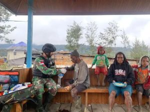 Sarana Berharga Untuk Warga Puncak Papua, Klinik Kesehatan Yonif R 303 Kostrad Untuk Masyarakat
