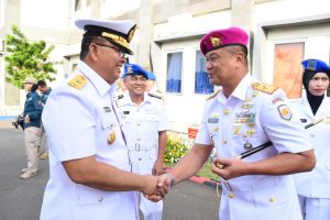 DANLANTAMAL III JAKARTA HADIRI SERTIJAB DANPUSPOMAL