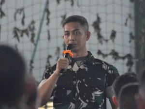 Awal Tugas Sebagai Danyon, Santi Aji Kepada Prajurit Yonarhanud 16 Kostrad