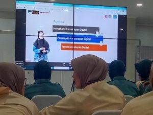LANTAMAL III JAKARTA IKUTI ACARA LITERASI DIGITAL SEKTOR PEMERINTAH DI TNI MELALUI VICON