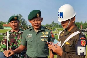 Cegah Pelanggaran dan Tegakkan Disiplin Berkendara, POM Kostrad Gaktib di Perhubungan Kostrad