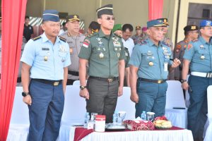 Danlantamal XII Ikuti Apel Kesiapan Operasi Bina Karuna Tahap II Tahun 2023