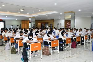 CALON TARUNA AAL PANDA LANTAMAL III JAKARTA IKUTI SELEKSI TES MENTAL IDEOLOGI TERTULIS