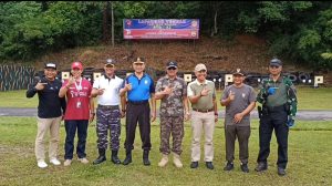 Danlanal Bengkulu Juara 1 Menembak Eksekutif Hari Bhayangkara Ke-77