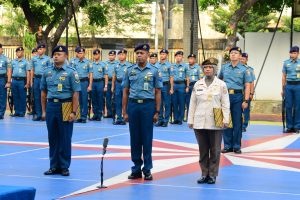 LANTAMAL III JAKARTA GELAR UPACARA BENDERA