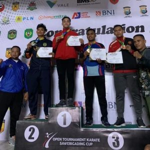 Prajurit Handal dan Tangguh di Arena, Karateka Ajen Divif 3 Kostrad Sabet Emas