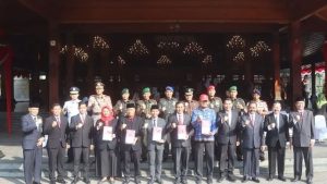 Danbrigif Mekanis Raider 6 Kostrad Letkol Inf Ragung Ismail Akbar, S.Sos., M.I.Pol. Ikuti Upacara Peringatan Hari Jadi Ke-77 Pemerintah Kota Surakarta