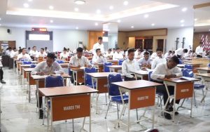 CALON TARUNA AAL PANDA LANTAMAL III JAKARTA IKUTI SELEKSI TES KESEHATAN JIWA