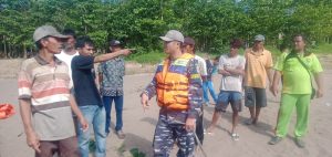 Binpotmar Rantau Bayur TNI Angkatan Laut Palembang Berhasil Evakuasi Korban Tenggelam