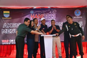 Komandan Lanal Bandung Hadiri Hari Anti Narkoba Nasional (HANI) Tahun 2023 Tingkat Kota Bandung