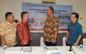 PT SIDOMULYO SELARAS TBK GELAR PUBLIC EXPOSE 2023