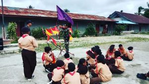 Disiplin Sejak Dini Generasi Penerus Bangsa, Brigif R 20 Kostrad Latih Siswa Sd Timika