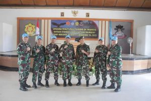 Penutupan Training of Trainers Satgas Standby Force Satuan Mainbody Yonif Mekanis Raider 413 Kostrad