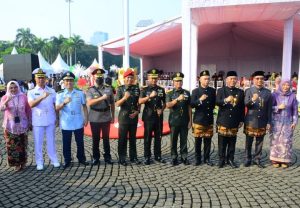 LANTAMAL III JAKARTA HADIRI UPACARA HUT KE-496 KOTA JAKARTA