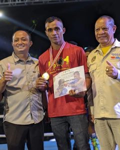Ketangguhan Petinju Yonif PR 501 Kostrad, Raih Juara 1 Kelas 60 Kg Elite Putra