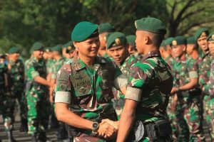 Sah Sebagai Pasukan Langit, Prajurit Brigif PR 3 Kostrad Pulang Disambut Tradisi