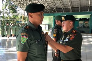 Danyonkes 1 Kostrad Letkol CKM dr. Hengki Irawan, M.Biomed., Sp.An Pimpin Korp Rapot Pindah Satuan