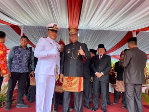 Perkuat Sinergitas, Lanal Bengkulu Dukung Pembangunan Kabupaten Bengkulu Tengah Berkembang Lebih Pesat