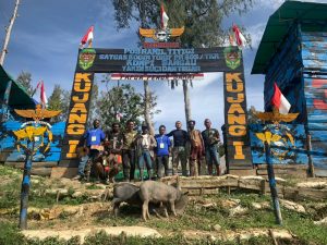 Tanpa Henti dan Tak Kenal Lelah, Pasukan Tengkorak Kostrad Terus Berbuat untuk Kedamaian di Intan Jaya Papua