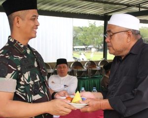 Mengawali Masa Dinas Sebagai Komandan Batalyon Arhanud 16 Kostrad gelar Acara Doa Bersama dan Santuni Anak Yatim