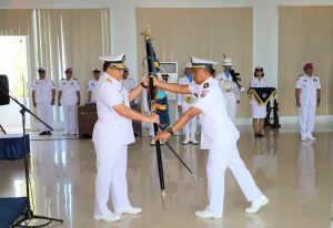 Danlantamal I Belawan Pimpin Sertijab Komandan Lanal Dumai, Aspotmar Danlantamal I dan Kakuwil Lantamal I