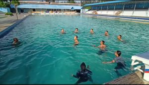 Prajurit Lanal Bengkulu Tingkatkan Kemampuan Water Trappen