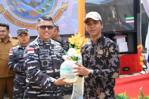 Perkuat Potensi Maritim, TNI AL Lanal TBA Sosialisasikan Bintahwilmar di Desa Kapal Merah Kabupaten Batu Bara