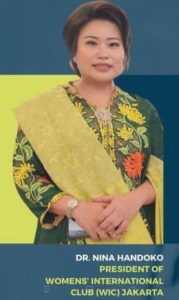 Nina Handoko, President of Women’s International Club (WIC) Jakarta: WIC Jakarta Optimis Perhelatan Fesyen Internasional “Lombok International Modest Fashion Festival “(LIMOFF) 2023”  Bisa Mentransformasi Industri Fesyen Indonesia