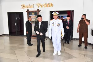 Danlantamal XII Hadiri Upacara Peringatan Hari Bhayangkara Ke-77