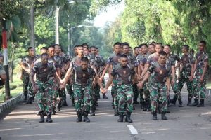 Yonif Para Raider 328/Dirgahayu Latih Prajuritnya Ground Training
