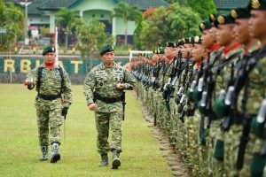 Pangdivif 2 Kostrad Pimpin Upacara Serah Terima Jabatan Pamen Satjar Divif 2 Kostrad