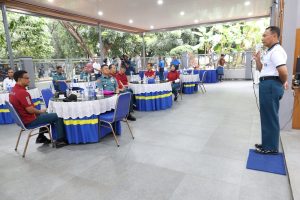 DANLANTAMAL III JAKARTA LAKSANAKAN LATIHAN MENEMBAK PISTOL BERSAMA PANGKOARMADA RI