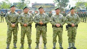Pangdivif 2 Kostrad Pimpin Serah Terima Jabatan Dankikav 8 Kostrad