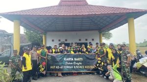 Yonkav 8 Kostrad Gelar Karya Bakti Dalam Rangka HUT Ke-61