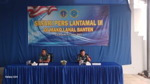 LANTAMAL III JAKARTA LAKSANAKAN SAFARI PERS DAN SOSIALISASI WERVING PENERIMAAN PRAJURIT TNI AL TAHUN 2023