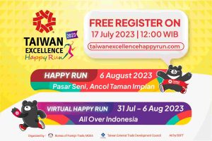 Taiwan Excellence Happy Run 2023 akan Segera Digelar, Ajak Masyarakat Berolahraga sambil Bersenang-Senang