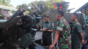 Yonarhanud 2 Kostrad Terima Kunjungan Tim Litbang Pussenarhanud