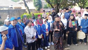 Bacaleg PAN DPR RI Dapil Jabar IV Ari Pribadi Setiadarma Hadiri Milad ke 3 Komunitas Santuy
