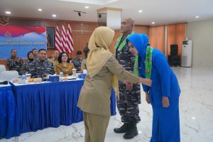 LANTAMAL III JAKARTA IKUTI GIAT KOLABORASI TNI AL DENGAN BKKBN PROGRAM PERCEPATAN PENURUNAN STUNTING