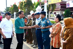 Selamat Datang Presiden RI di Tanah Kelahiran Sang Penjahit Bendera Merah Putih