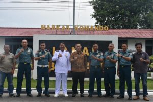 Jalin Silaturahmi dan Wujudkan Komunikasi Daerah, Danlanal Bintan Terima Kunjungan Wakil Walikota Tanjungpinang