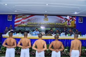 DANLANTAMAL III JAKARTA HADIRI SIDANG KOMISI PANTUKHIR PUSAT PENERIMAAN CATAR AAL TA 2023