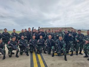 Pasukan Langit Yonif PR-501/BY Tiba di Australia Laksanakan Latihan Militer Bersama