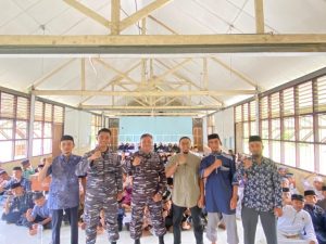 Danlanal Simeulue Bekali Generasi Muda Tentang Kesadaran Bela Negara dan Wawasan Kebangsaan