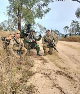 Pasukan Yonif PR 501 Kostrad Bersama Pasukan Elite AS, German dan Australia Berhasil Menguasai Sasaran dengan Cepat