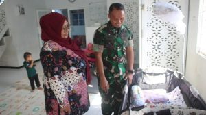 Danyonarhanud 2 Kostrad Laksanakan Anjangsana ke Panti Asuhan Yayasan Peduli Kasih KNDJH