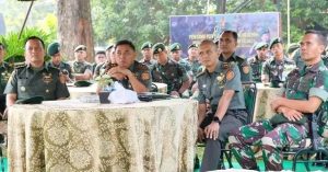 Pangdivif 1 Kostrad Menghadiri Kegiatan Peresmian Penggunaan Fasilitas Air Bersih Program TNI AD Manunggal Air Tahun 2023