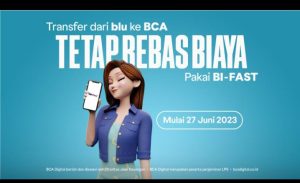 Perubahan Bebas Biaya Transfer dari blu ke BCA   dari Metode Transfer Online menjadi Metode BI-FAST 