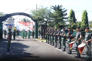 Danyonif Raider 515 Kostrad Sambut Kunjungan Kerja Pangdivif 2 Kostrad